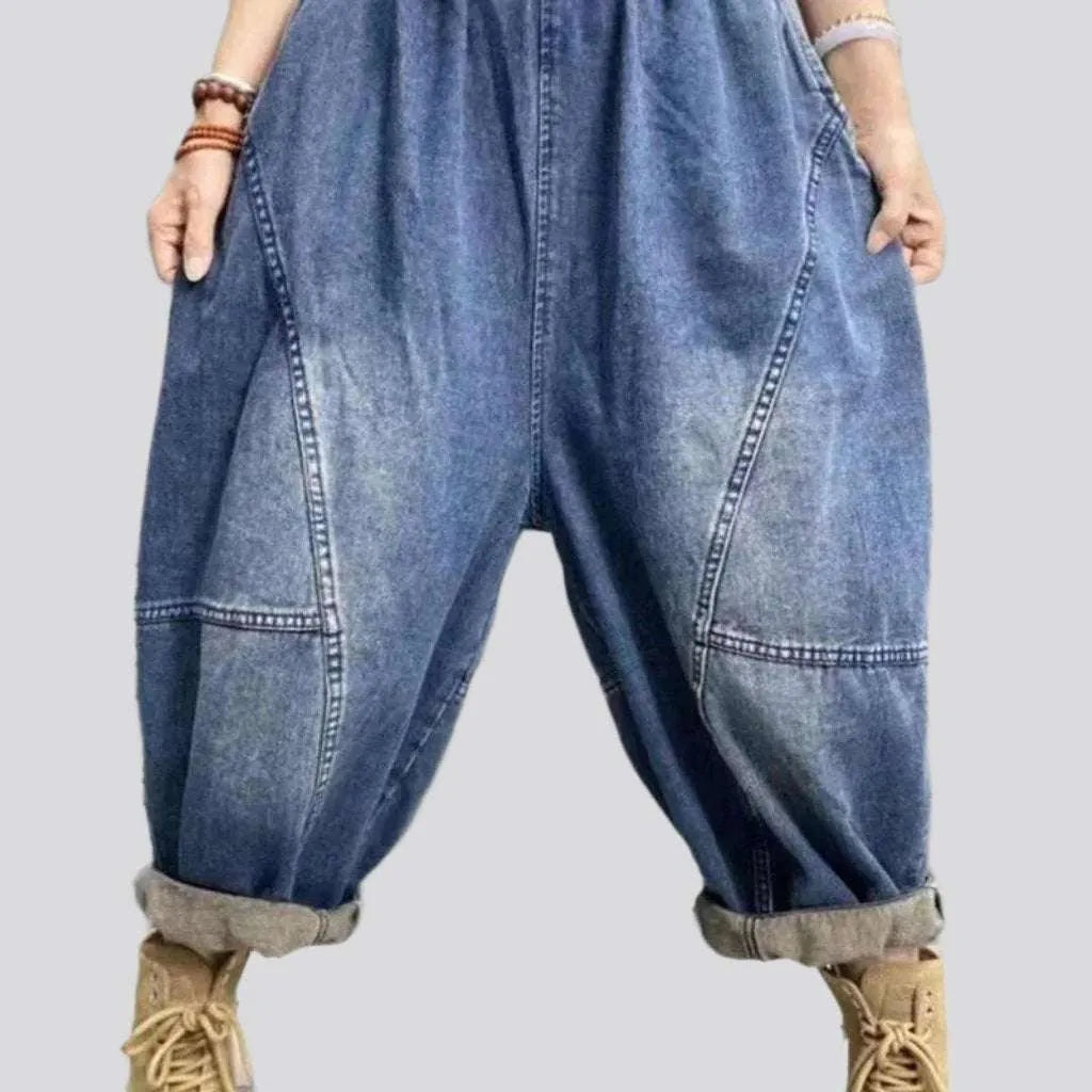 Baggy vintage women's jean pants