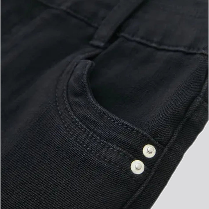 Fashionable bootcut high waist jeans for women