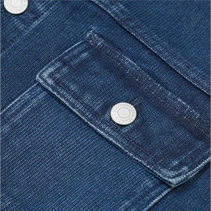 Casual street medium men's jeans jacket